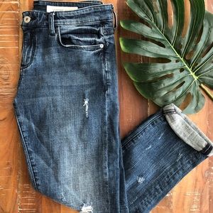 Pilcro and the Letterpress Slim Boyfriend Jeans